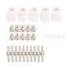 31pcs PT31 LG40 Plasma Cutter Torch Body Nozzle Electrode Tip