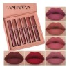 Kit De Labios Mate Hermoso, Set De Regalo De 6