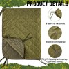Barydat 3 Pack Woobie Military Poncho Liner 80 x 60
