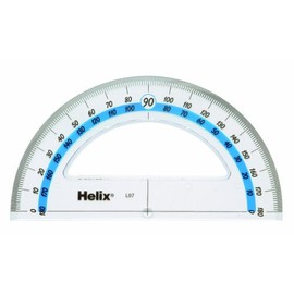 Helix 15cm 180 degree Protractor (Box of 25)