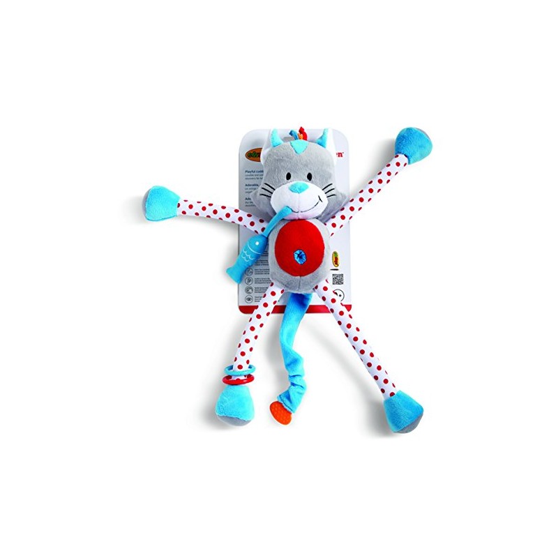 Edushape - Ed 925111 - Mischievous Cat Soft Toy