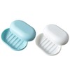 Four Plastic soap Dishes, Covered soap Dishes, Bathroom soap Stand.