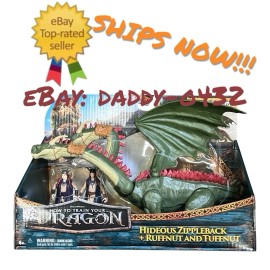 Spinmaster RARE 2025 How to Train Your Dragon Hideous Zippleback Ruffnut & Tuffnut IN HAND