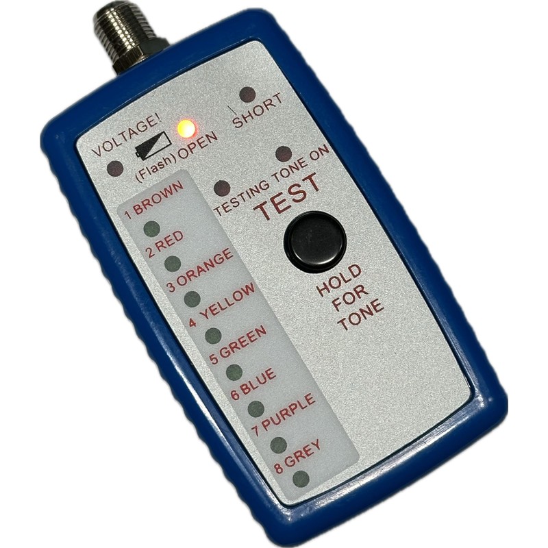 Stanz (TM) 8 Way Coax Coaxial Mapper, RG59, RG6, COAXIAL,