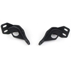 Fishbone TJ Bumper Frame Tie in, Black Textured Powder Coated, Steel, Fits 97-06 TJ