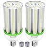 2-Pack 1000W Equivalent LED light bulb,5000K,15000lm,E26/E39 Base,LED Replacement Metal Halide