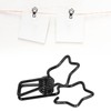 100Pcs Paper Binder Clips Cute Star Shape Metal Small Binder