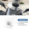 Universal Motorcycle Windshield Extender Adjustable Windshield Extender