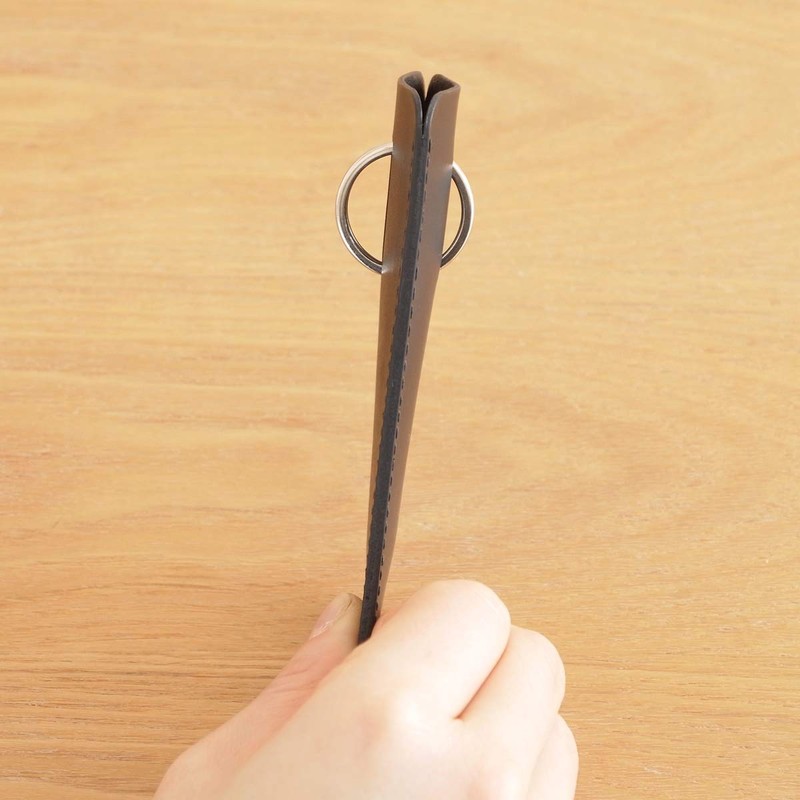 Sugata Key Case, Men's, Women's, Genuine Leather, Stylish, Loop Fastening,