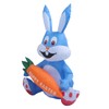 1.2 m Easter Inflatables Rabbit Cartoon Cute Fun Innovative Blow