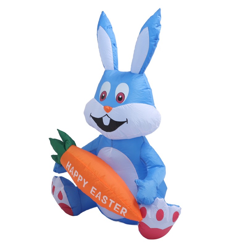 1.2 m Easter Inflatables Rabbit Cartoon Cute Fun Innovative Blow