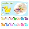 200 PCS Luminous Mini Resin Ducks Glow in The Dark