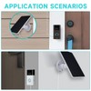 DEWIN Solar Panel for Doorbell, 4 W 5 V Solar