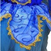 DreamHigh Sleeping Beauty Princess Party Girls Costume Dress (Blue, 4