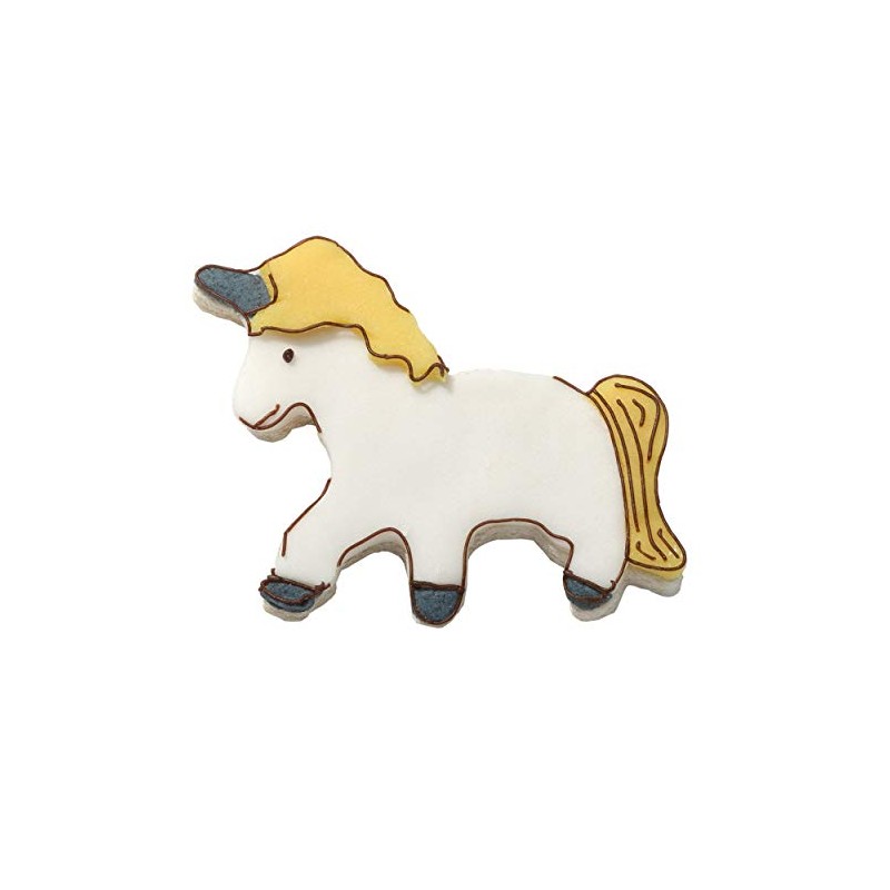 Birkmann Unicorn Cookie Cutter, Stainless Steel, 8 cm