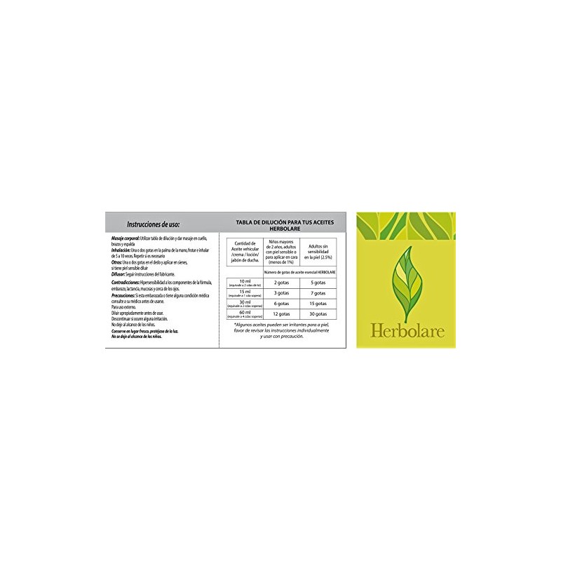 Herbolare Aceite de Sésamo Extra Virgen 50 ml para Masaje
