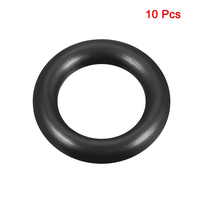 sourcing map Nitrile Rubber O-Ring Metric Seal Rubber Sealing Ring