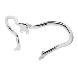 Aftermarket Chrome Chopped Engine Guard / Crash Bar for 2014-2024 Harley-Davidso