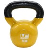 UFE Vinyl Coated Kettlebell - 14kg Yellow