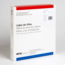 97133-R0000 MTQ Auto Parts® 280038/26 Cabin Air Filter Compatible with Select Hyundai Kia Vehicles, Made in Korea