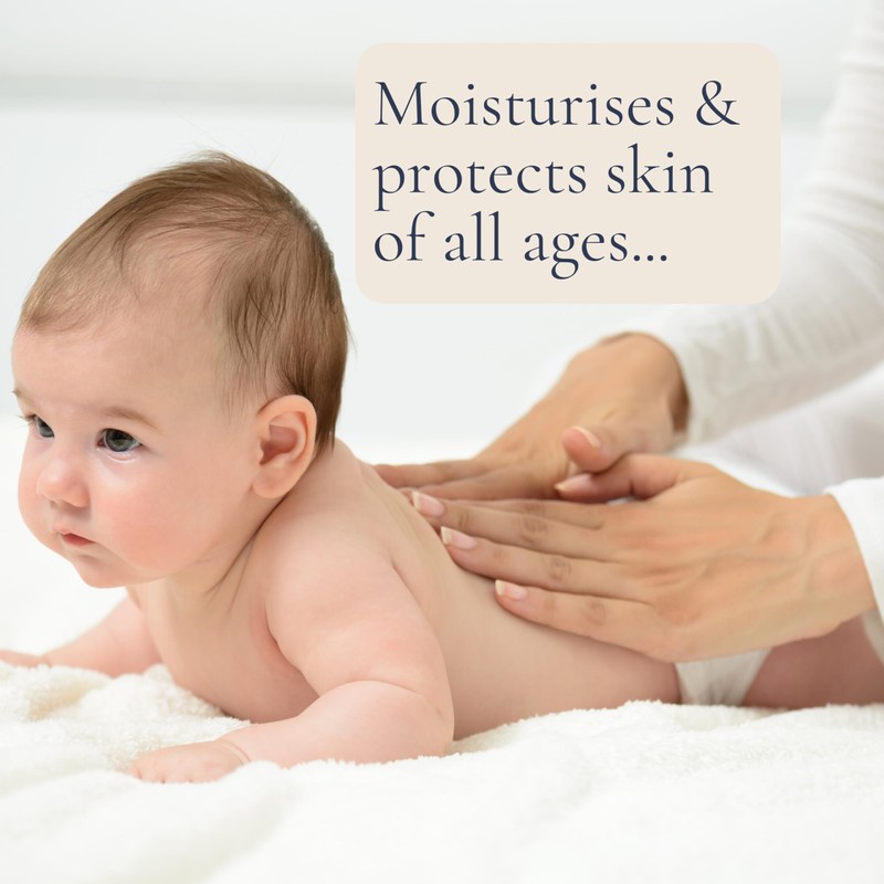 Beeluxe Multi-Purpose Moisturising Skin Balm 100ml, For Dry, Sensitive &
