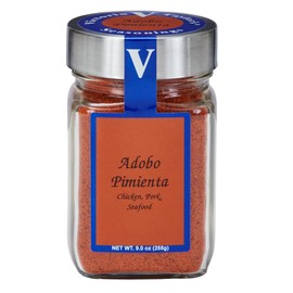 Victoria Taylor's Adobo Pimienta 9.0 oz. Jar - Add Bold Latin Flavor to Home Made Meals. (Adobo Pimienta)