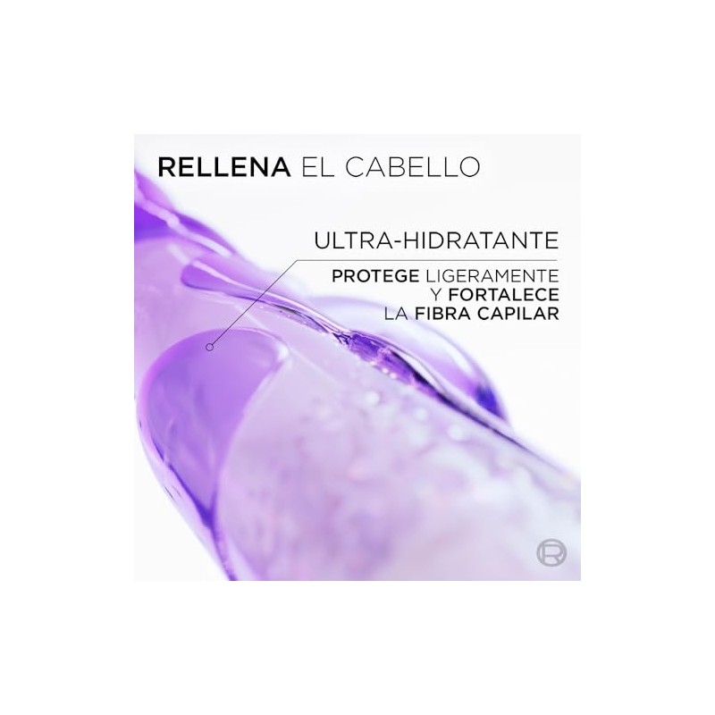 LOreal Paris Elvive Hidra Hialuronico Rutina de 3 Pasos, Shampoo