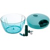 Generic Compact Plastic Vegetable Chopper (350 ml, Green)