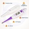 Easy@Home Basal Body Thermometer for Ovulation, 1/100th Degree High Precision,