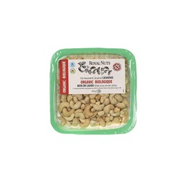 ROYAL NUTS Nuts Organic Cashews N/S, 195 Grams