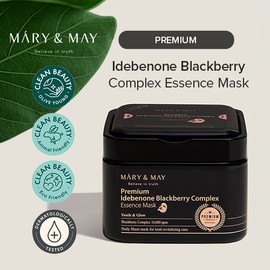 Mary&May [Mary&May]Premium Idebenon Blackberry Complex Ampoule Mask (20ea)
