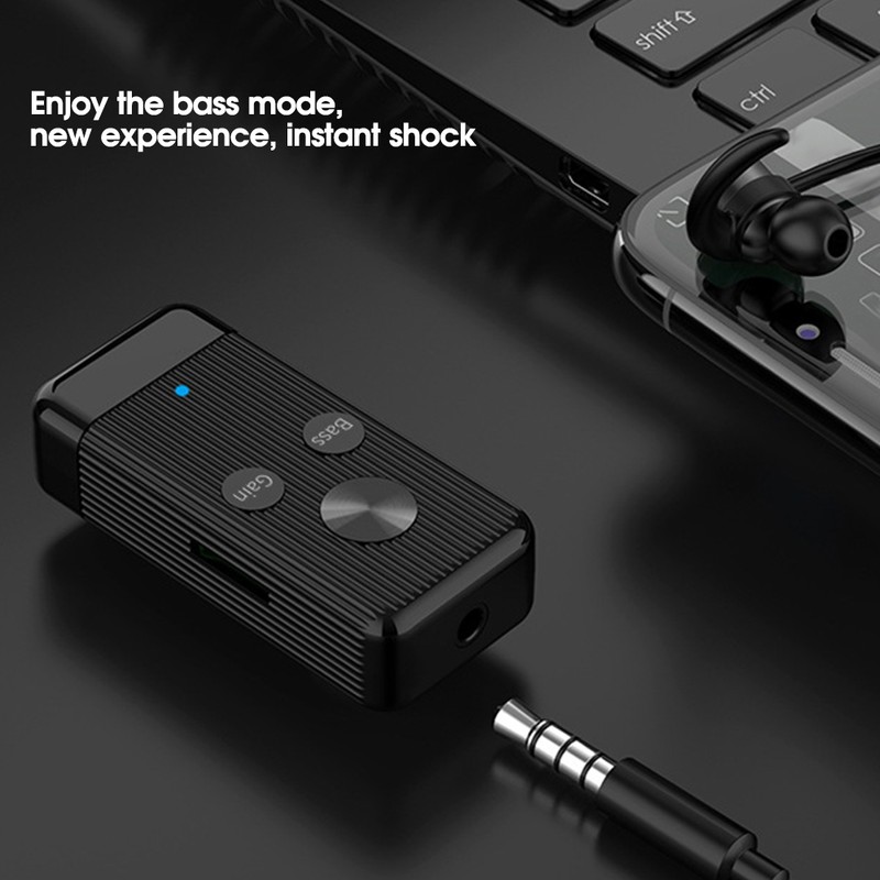 Bluetooth Audio Receiver Adapter Memory Card Card Low Bass Noise