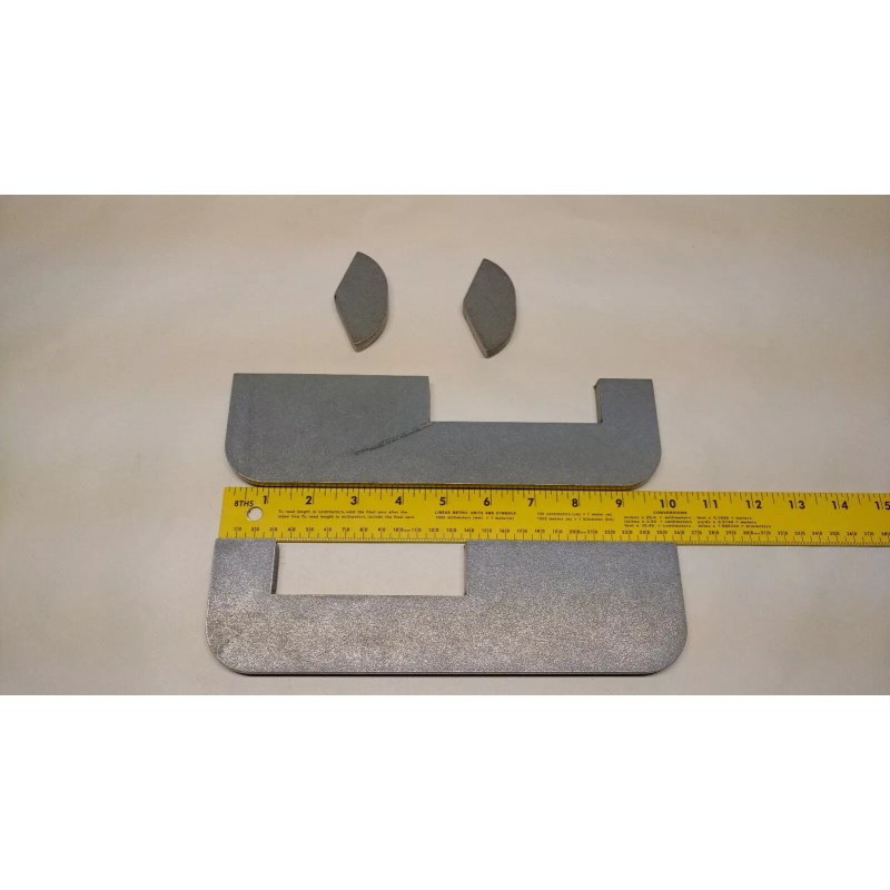 SKID STEER BOBCAT STYLE QUICK ATTACH LOWER MOUNT 3/8" THICK