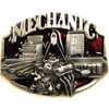 MECHANIC ENGINE BLOCK Metal Belt Buckle