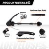 LOEVELOSI Bicycle Quick Release Extra Light Rear Wheel Axle, MTB,