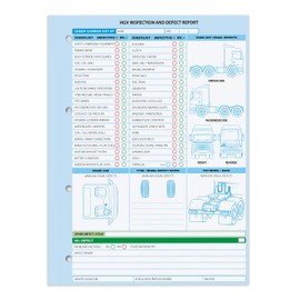 HGV Defect Inspection/Report Book, 2 Part (Duplicate)