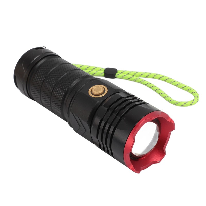 Outdoor Flashlight Professional White Laser High Brightness Waterproof Long Range