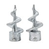 Extreme Max 3006.6851 Galvanized Auger Foot for Dock Post -