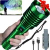 Super Bright Flashlight 5000.000 High Lumens, LED Rechargeable Flashlights Powered