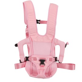 Chest Pet Bag Adjustable Breathable Pet Front Backpack Travel Bag for Puppies Hiking Camping Riding Walking M
