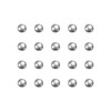 sourcing map 100pcs 3mm 440C Stainless Steel Bearing Balls G25