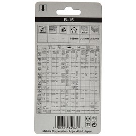 Makita A-85678 Universal Fitting Jigsaw Blades - Basic Cut Wood