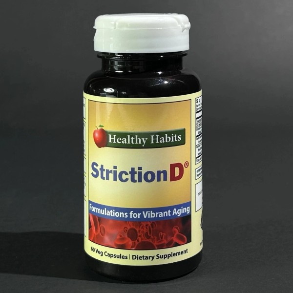 Healthy Habits Striction-D (60 Veg Capsules) Exp 3/2026 NEW