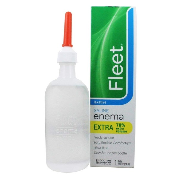 Fleet Enema Extra Size 7.8 Ounce (Pack of 5)
