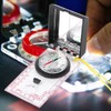 Yosoo Brújula con Regla, práctica brújula de navegación al Aire