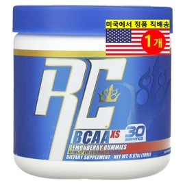Ronnie Coleman 바이탈 에디션 BCAAXS 레몬베리 맛, 189g, 1개 Ronnie Coleman Vital Edition BCAAXS Lemon Berry Flavor, 189g, 1 unit