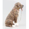 Brown Staffordshire Bull Terrier Dog Ornament - Walkies Range Of