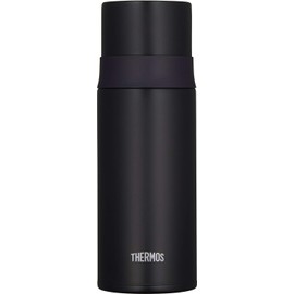 Thermos FFM-351 MTBK Stainless Steel Water Bottle, Slim, 11.8 Fl Oz (350 ml), Matte Black