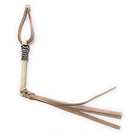Western Saddle Horse Whip, Charro Horse Cuarta para Caballo (Brown)