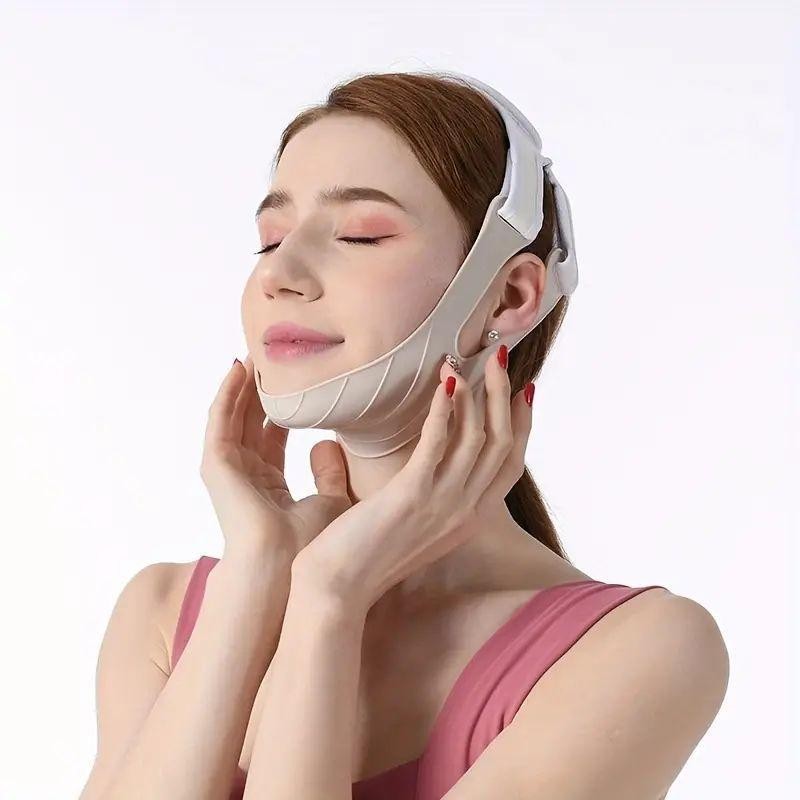 Silicone Double Chin Lift Strap, Face Lifting Bandage, Facial Tightening